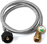 DOZYANT front assembly showing brass fittings and ACME to QCC connection for secure fit
