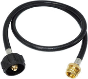 DOZYANT adapter front assembly showing brass fittings and rubber hose for secure connection