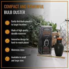 Dr. Killigan's large funnel detail for cleaner, easier powder filling