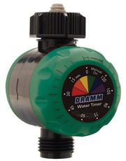 Dramm ColorStorm front view showing compact timer and connection, handy visual reference