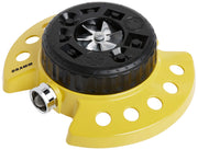 Dramm ColorStorm front view showing full sprinkler and stability