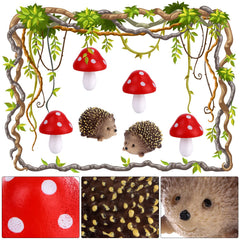 Droutti PVC hedgehog detail highlighting durable crafted finish
