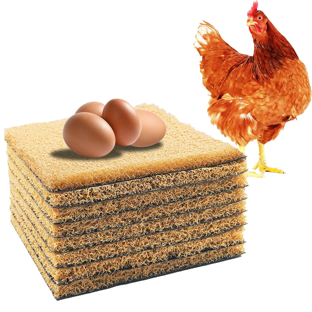 DRQ front view of brown nesting pads showing full pack and size benefit