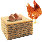 DRQ front view of brown nesting pads showing full pack and size benefit