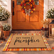 Drydiet front porch view showing bright orange welcome and curb appeal