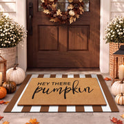 Drydiet front view layered doormat welcoming guests with seasonal style