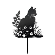 dryelves cat front view showing silhouette and serene design for remembrance
