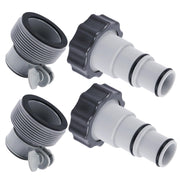 Dsyboko front view of adapter kit showing four pieces and hardware benefit