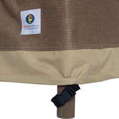 DUCKCOVERS seam tape close-up preventing leaks benefit