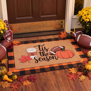Dunzy front packaging showing both doormats and seasonal appeal