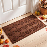 Dunzy front view showing terracotta pumpkin design and welcoming benefit