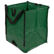 DURASACK front view of green 3-pack showing durable utility bags and capacity