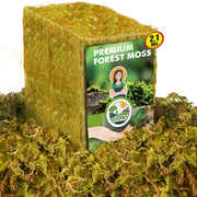 duspro front packaging showing compressed forest moss and weight benefits