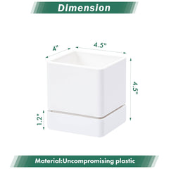 D'vine Dev thick plastic wall detail showing durable construction for long-lasting use