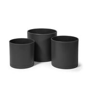 D'vine Dev three pots front view showing compact set and neat design