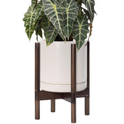 D'vine Dev front view oatmeal planter showing clean silhouette and balance