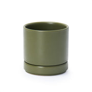 D'vine Dev front view olive planter showing clean modern shape and stylish finish