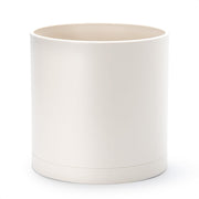 D'vine Dev front view of oatmeal planter showing clean minimalist shape and modern appeal