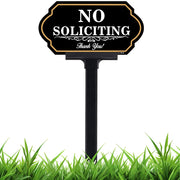 DXSIGN front panel showing gold lettering and clear message for easy visibility