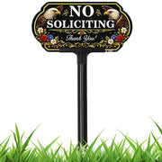 DXSIGN front view yard sign showing message and curb appeal