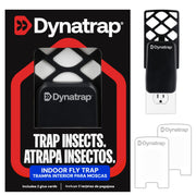 DynaTrap DT3007 front view showing compact black housing and plug