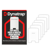 Dynatrap front packaging showing six glue cards and tidy replacement benefit