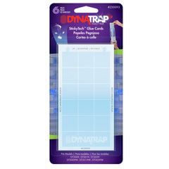 DynaTrap StickyTech front packaging showing six replacement glue cards and benefits