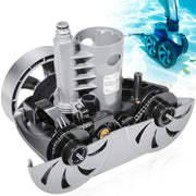 E-cowlboy front packaging shows upgraded silver rebuild kit and clear compatibility benefits