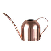 E.Palace front view stainless watering can showing clean lines and modern look