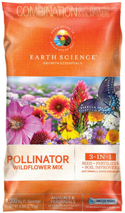 Earth Science bag front showing product labeling and benefits