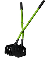 Earthwise front view showing full tool and ergonomic benefit