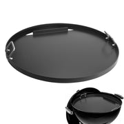 EasiBBQ griddle front view showing full flat top and even surface for versatile cooking