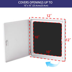 EASY-EXS close-up hinge detail demonstrating full-opening access benefit