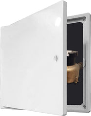 EASY-EXS front white panel showing clean finish and tidy concealment benefit