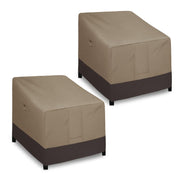 Easy-Going front view of two covers showing full protection and fit