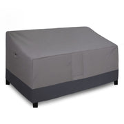 Easy-Going loveseat cover front view showing full protection and neat fit