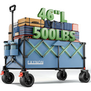 EAYNON front view of extended wagon showing spacious cargo and quick-access benefits