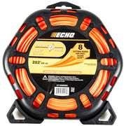 ECHO front spool view showing neat coil and easy replacement benefit