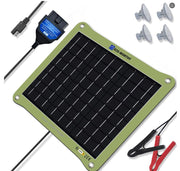 ECO-WORTHY front panel showing compact design and quick install benefit