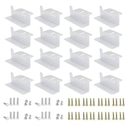 ECO-WORTHY Z brackets pack front view showing included pieces and compact packaging benefit