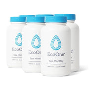 ecoone spa monthly front label showing product identity and clear benefits