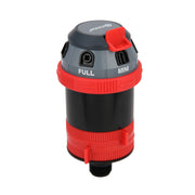 Eden front view of sprinkler head showing nozzle and base, promotes uniform watering