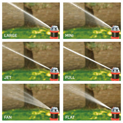 Eden rotor and nozzle close-up highlighting gear-drive detail for smooth quiet operation