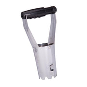 Edward Tools bulb planter front view showing full tool and durable steel
