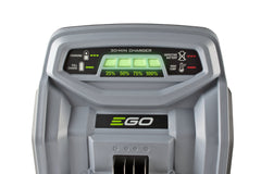 EGO Power+ CH5500 cooling fan close-up that prevents overheating during rapid charges