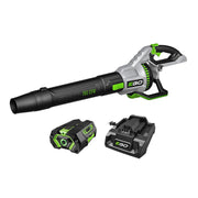 EGO POWER+ LB7654 front view showing compact blower for powerful cleanup