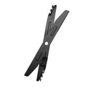 EGO Power+ blade set front view showing both upper and lower blades and fitment benefit