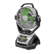 EGO Power+ front view showing compact fan and grille for powerful airflow