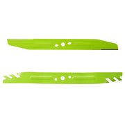 EGO Power+ front view of 21-inch blade set showing fit and finish, ensures correct replacement