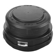 EGO Power+ front view of Rapid Reload+ head showing compatibility and quick-change benefit